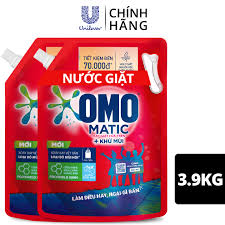 Combo 2 Túi Nước Giặt OMO Matic